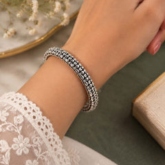Kanganika - Silver Women Bangle