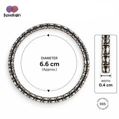 Kanganika - Silver Women Bangle