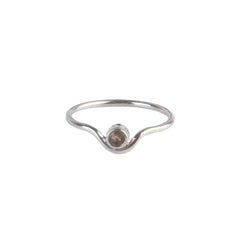 925 Sterling Silver Citrine Ring for Women Handmade Gemstone Ring Adjustable Statement Jewelry Birthday Gift