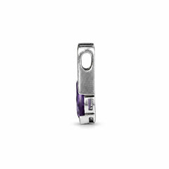 925 Silver Handmade Amethyst Oval Faceted Gemstone Pendant