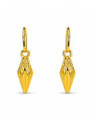 925 Sterling Silver Large Hoop Earrings for Women, Detailed Textured Design