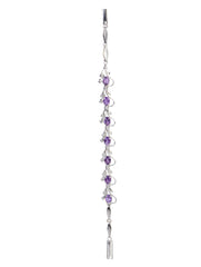 925 Sterling Silver Amethyst Bracelet for Women | Gemstone Bracelet | Handmade Silver Jewelry | Elegant Daily Wear Gift