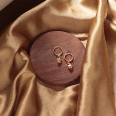 925 Sterling Silver Gold Plated Silver Hoop Earrings for Women | Classic Hoop Jewelry | Elegant Everyday Gift