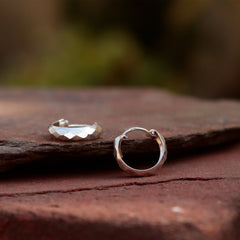 925 Sterling Silver Bali Earrings for Women | Authentic Silver Jewelry | Handcrafted Elegant Gift