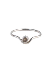 925 Sterling Silver Citrine Ring for Women Handmade Gemstone Ring Adjustable Statement Jewelry Birthday Gift