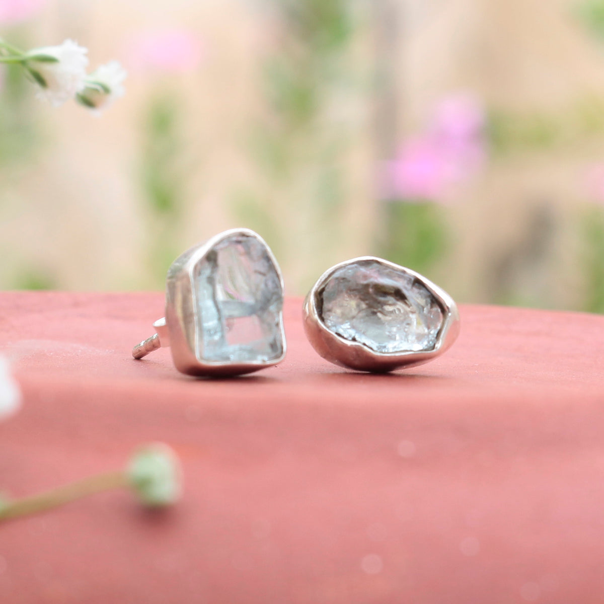 925 Sterling Silver Uncut Appatit Earrings for Women|Elegant Gemstone Jewelry Gift