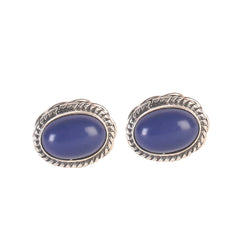 925 Sterling Silver Lapis Eartops for Women | Natural Gemstone Jewelry | Elegant Gift