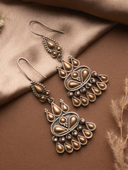 925 Sterling Silver Earrings for Women | Handmade Silver Jewelry | Elegant Daily Wear Gift