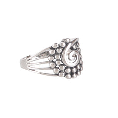 Fusionari 925 Sterling Silver Ring for Women | Handmade Minimalist Jewelry | Stylish Everyday Classic Design | One Piece
