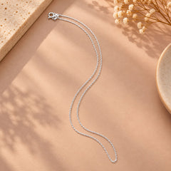 925 Sterling Silver Chain with Spring Lock