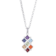 Saptarang – Chakra Silver Pendant