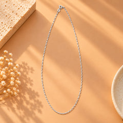 925 Sterling Silver Chain with Spring Lock