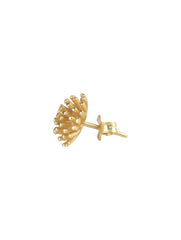 925 Sterling Silver Gold Plated Earrings for Women | Handmade Jewelry | Elegant Daily Wear Gift