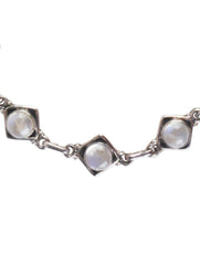925 Sterling Silver Moonstone Bracelet for Women | Gemstone Bracelet | Handmade Silver Jewelry | Elegant Daily Wear Gift