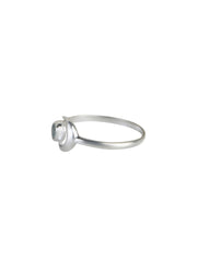 925 Sterling Silver Blue Topaz Ring for Women | Gemstone Ring | Handmade Silver Jewelry | Elegant Daily Wear Gift