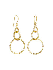 925 Sterling Silver Gold Plated Earrings for Women | Handmade Jewelry | Elegant Daily Wear Gift