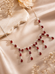 925 Sterling Silver Carnelian Necklace - Perfect Gift For Women