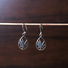 925 Sterling Silver Earrings for Women | Handmade Silver Jewelry | Elegant Daily Wear Gift
