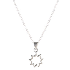 925 Sterling Silver Pendant with 18" Chain for Women, Natural Gemstone Handcrafted Jewelry