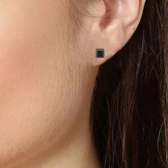 925 Sterling Silver Black Onyx Earrings for Women | Bold  Gemstone Jewelry