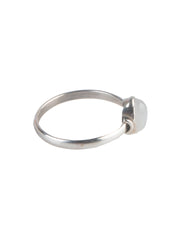 925 Sterling Silver Moonstone Ring for Women Handmade Gemstone Ring Adjustable Statement Jewelry Birthday Gift