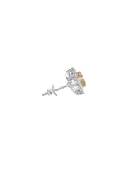 925 Sterling Silver Citrine Earrings for Women | Gemstone Earrings | Handmade Silver Jewelry | Elegant Daily Wear Gift