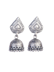 925 Sterling Silver Earrings for Women | Handmade Silver Jewelry | Elegant Daily Wear Gift