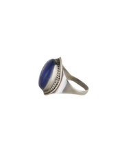 925 Sterling Silver Lapis Ring for Women | Gemstone Ring | Handmade Silver Jewelry | Elegant Daily Wear Gift