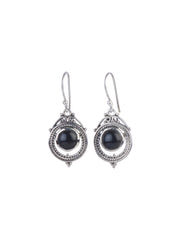 925 Sterling Silver Black Onyx Earrings for Women | Gemstone Earrings | Handmade Silver Jewelry | Elegant Daily Wear Gift