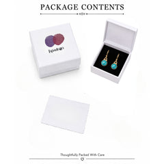 FUSIONARI 925 Sterling Silver AD Zircon Stone Leaf Stud Earrings