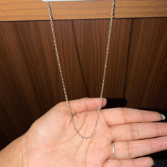 925 Sterling Silver Chain with Spring Lock