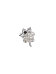 925 Sterling Silver AD Zircon Stud Earrings for Women | Gemstone Stud Eartop | Handmade Silver Jewelry | Elegant Daily Wear Gift