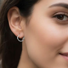 925 Sterling Silver Bali Earrings for Women | Authentic Silver Jewelry | Handcrafted Elegant Gift