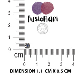 925 Sterling Silver Lapis Lazuli Eartops for Women | Authentic Silver Jewelry | Handcrafted Elegant Gift