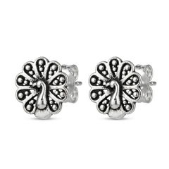 925 Sterling Silver Stud Earrings for Women | Minimal Plain Silver Earrings | Office Wear Daily Wear Jewelry Gift