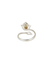 925 Sterling Silver Pearl Ring for Women | Gemstone Ring | Handmade Silver Jewelry | Elegant Daily Wear Gift