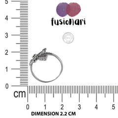 925 Sterling Silver Plain Silver Ring for Women | Authentic Silver Jewelry | Handcrafted Elegant Gift