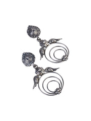 925 Sterling Silver Earrings for Women | Handmade Silver Jewelry | Elegant Daily Wear Gift