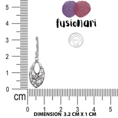 925 Sterling Silver Everyday Silver Earrings for Women | Authentic Silver Jewelry | Handcrafted Elegant Gift