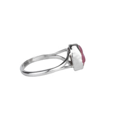 925 Sterling Silver Ruby Ring for Women | Authentic Silver Jewelry | Handcrafted Elegant Gift