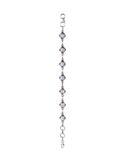 925 Sterling Silver Moonstone Bracelet for Women | Gemstone Bracelet | Handmade Silver Jewelry | Elegant Daily Wear Gift
