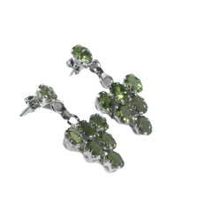 Srotas – Peridot Drop Earrings