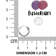 925 Sterling Silver Bali Earrings for Women | Authentic Silver Jewelry | Handcrafted Elegant Gift