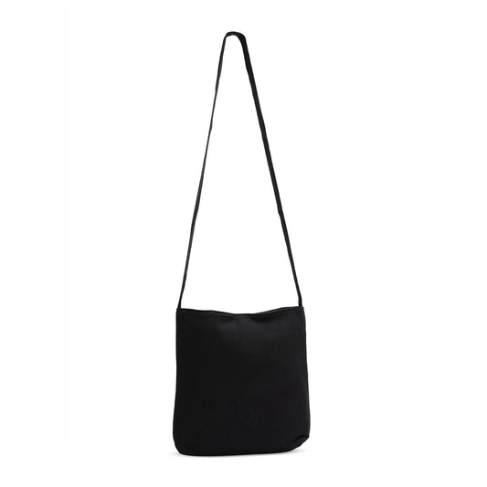 Handmade Floral Crossbody Black Bag made from Dupion & cotton Duck Fabric with Embroidery For Women & Girls
