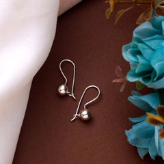 Jalbindu – Silver Drop Earrings