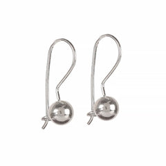 Jalbindu – Silver Drop Earrings