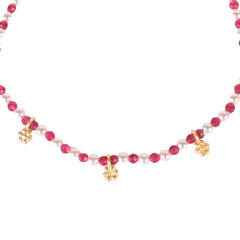 925 Sterling Silver Gold Plated  Ruby Bracelet for Women Gold Plated Gemstone Bracelet Elegant Jewelry Gift for Her