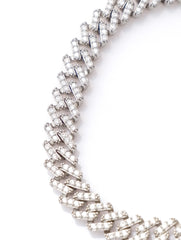 925 Sterling Silver Cubic Zirconia Tennis Bracelet for Women & Girls