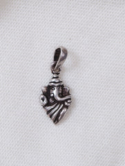 925 Sterling Silver Handmade Ganesha Pendant for Mens and Womens