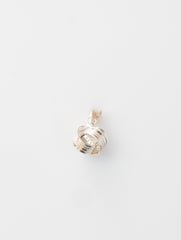 925 Sterling Silver Handmade Round Filigree Ball Pendant for Women and Girls